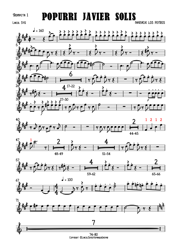 La imagen puede contener una previsualizacion de una partitura